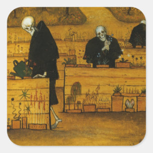 Jardín de pegatinas de la Muerte de Simberg