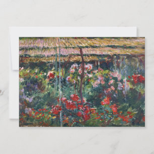 Jardín de Peonías   Claude Monet
