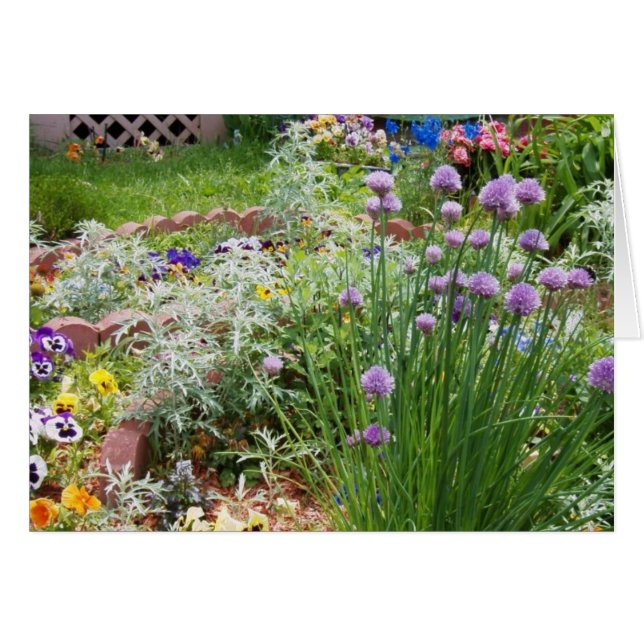 Jardín de primavera (Anverso (Horizontal))