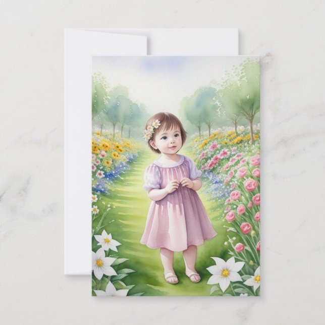 Jardín de primavera (Anverso)