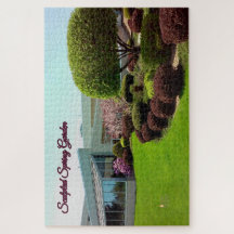 Jardín de primavera esculpido - Rompecabezas pesim