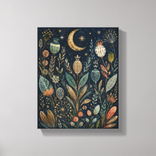 Jardín de Semillas Celestiales Lienzo de Arte Popu