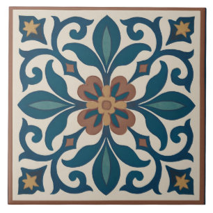 Jardín de Sevilla – Arte de Azulejos Florales Anda