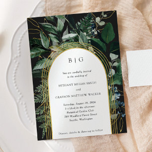 Jardín de vegetación, Invitación del moderno arco