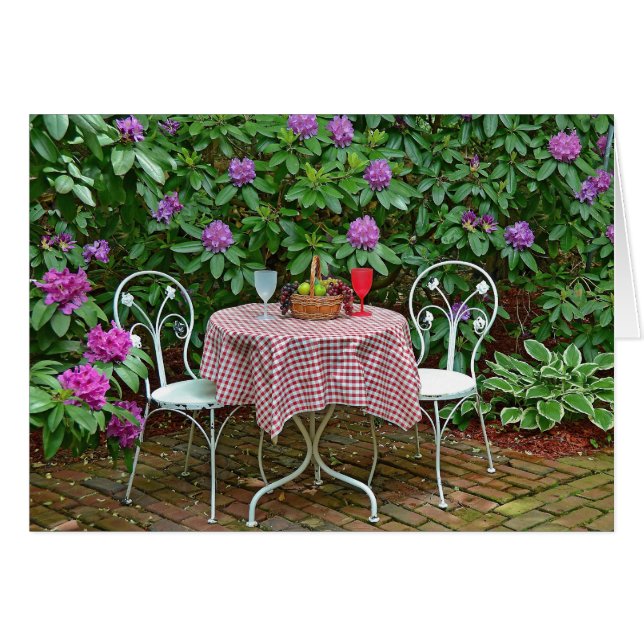 Jardín de verano (Anverso (Horizontal))