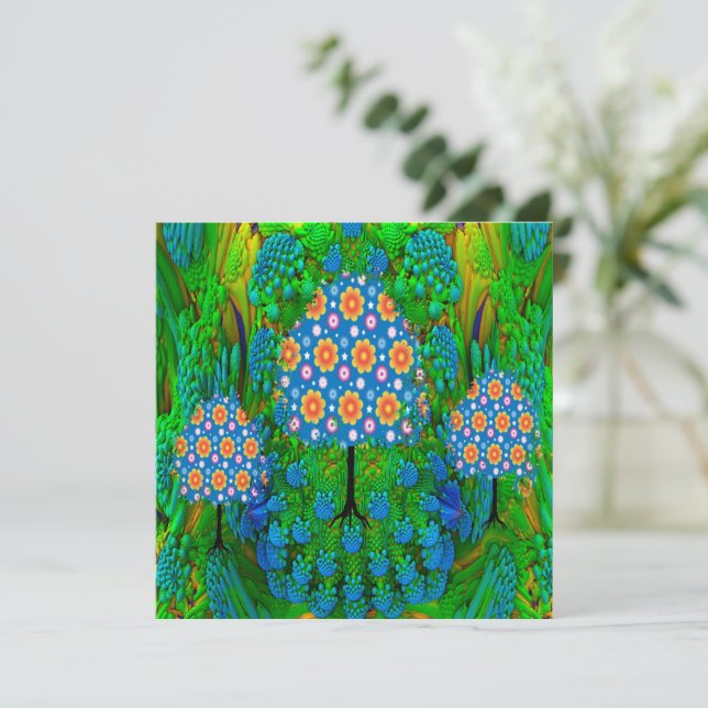 Jardín de verano (Anverso de pie)