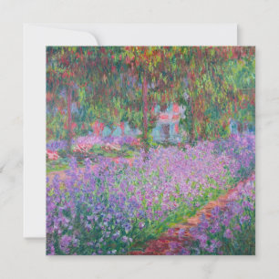 Jardín del artista en Giverny por Claude Monet