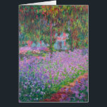 Jardín del artista en Giverny por Claude Monet<br><div class="desc">Artist's Garden at Giverny (1900) de Claude Monet es un bonito cuadro de arte de estilo impresionista con flores en los jardines de Claude Monet en su casa de Giverny, Francia. Sobre el artista: Claude Monet (1840-1926) fue fundador del movimiento de pintura impresionista francés, donde la mayoría de sus pinturas...</div>