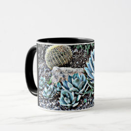 Jardín del cactus en la taza de Orión