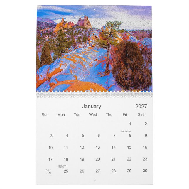 Jardín del calendario de dioses 2013 (Jan 2027)