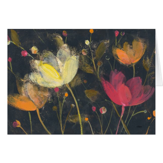 Jardín del claro de luna en negro (Anverso (Horizontal))