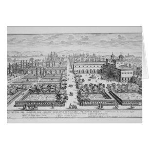 Jardín del duque magnífico de Toscana en el Mont