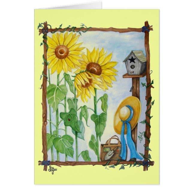 Jardín del girasol (Frente)