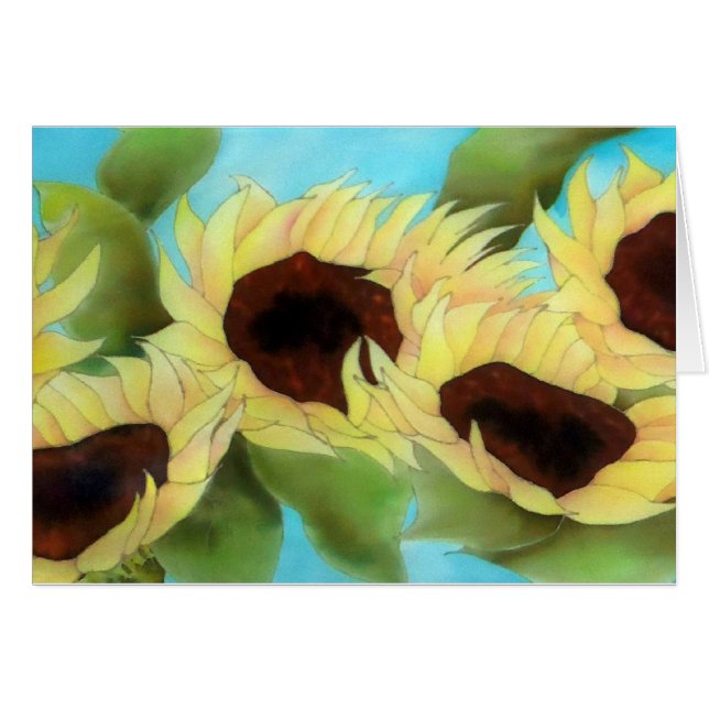 Jardín del girasol (Anverso (Horizontal))