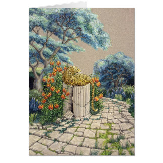 Jardín del leopardo, por Darlene P. Coltrain