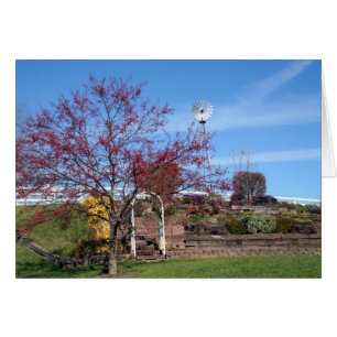 Jardín del otoño de Amish