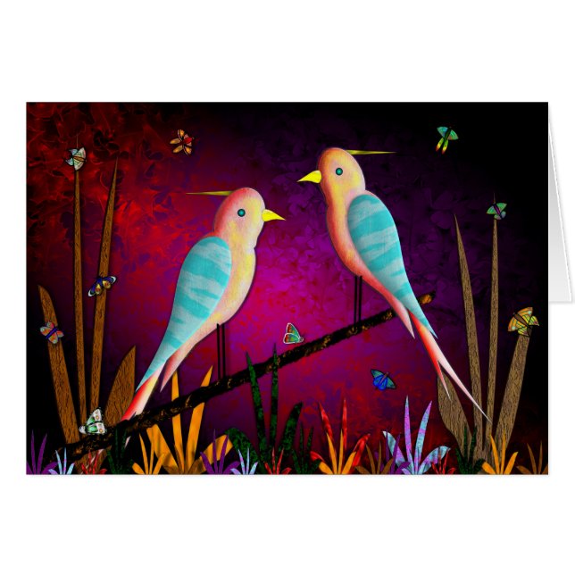 JARDÍN DEL PÁJARO (Anverso (Horizontal))