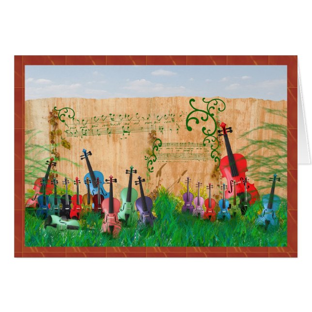 Jardín del violín (Anverso (Horizontal))