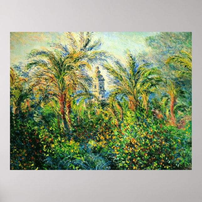 Jardín en Bordighera, impresión de la mañana (Frente)