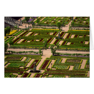 Jardín en el Castillo de Villandry, Indre-et-Loire