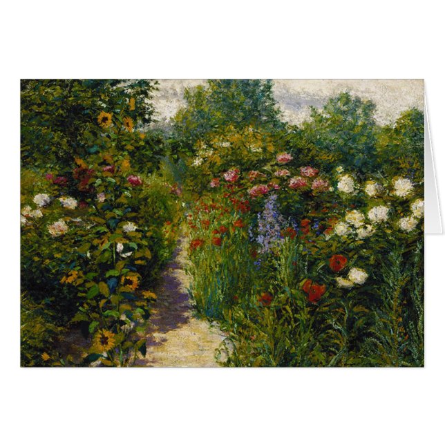 Jardín en Giverny (Anverso (Horizontal))