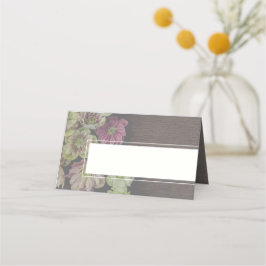 Jardín Hellebore Wood y Tarjeta de asiento Blanco