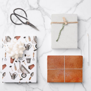 Jardín Herramientas de jardinería Papel de envolvi