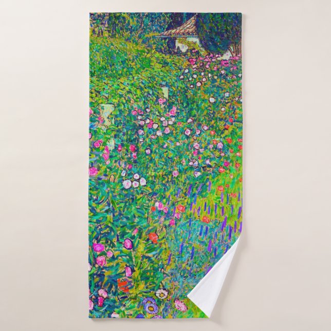 Jardín Italiano, Gustav Klimt (Toalla de baño)