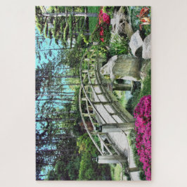 Jardín japonés apacible rompecabezas