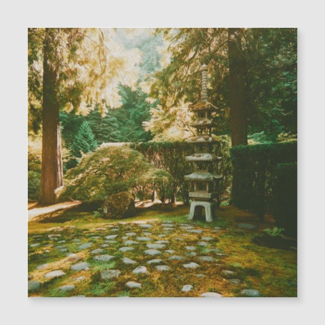 Jardín Japonés de Portland (Anverso)