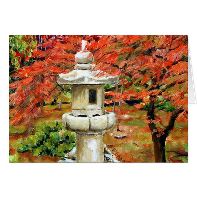 Jardín japonés de St Louis Missouri (Anverso (Horizontal))