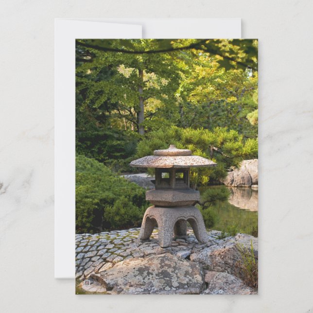 Jardín Japonés - Estética Tradicional  (Anverso)