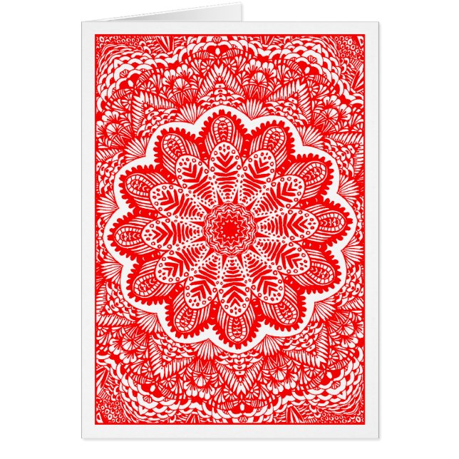 Jardín Kaliedoscope 04 - Rojo (Frente)