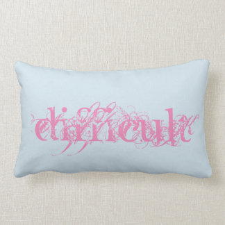 Jardín machacado almohada difícil de la mujer