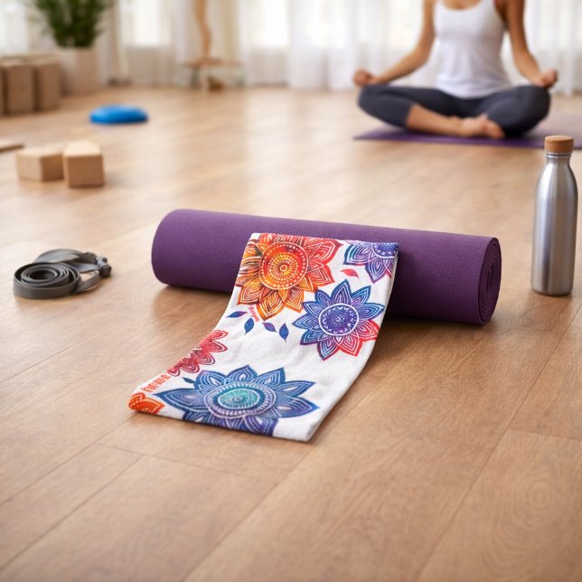 Jardín Mandala Colorburst – Deporte Boho Vibrante (Subido por el creador)