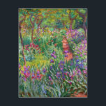 Jardín Monet Iris en invitaciones Giverny<br><div class="desc">Monet Iris Garden en Giverny invitaciones. Óleo sobre lienzo 1899. El Iris Garden de Giverny representa una de las pinturas florales más coloridas y queridas de Monet. El uso vibrante de púrpura, rojos, verdes y azules hace de esta una de las piezas impresionistas más dinámicas de este rico periodo en...</div>
