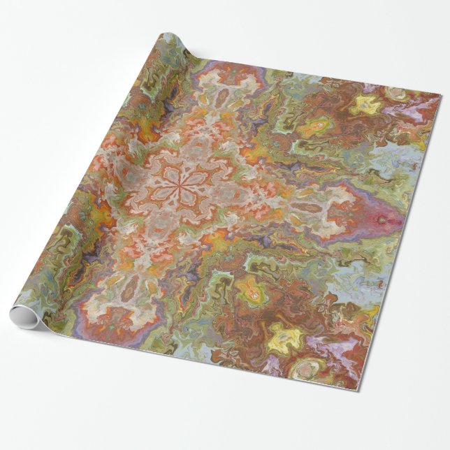 Jardín - papel de embalaje (Desenrollado)
