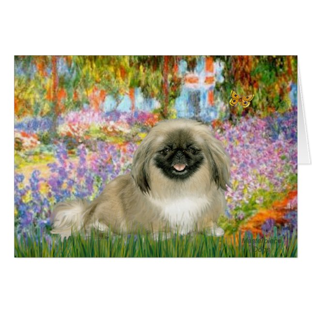 Jardín - Pekingese 1b (Anverso (Horizontal))