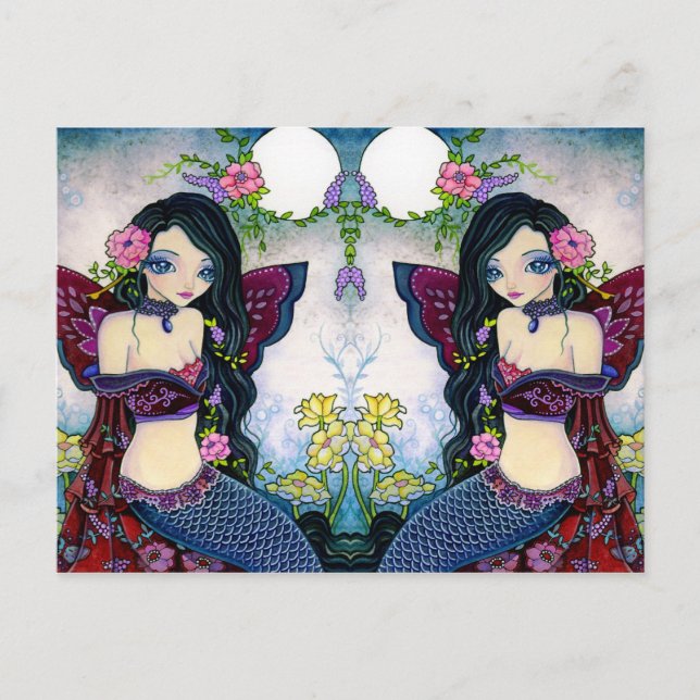 Jardín rico - Postal (Anverso)