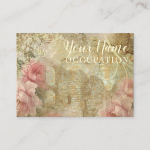 Jardín romántico - Tarjeta de visita