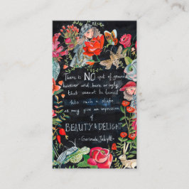 Jardín ROSA | Tarjetas de visita para jardineros