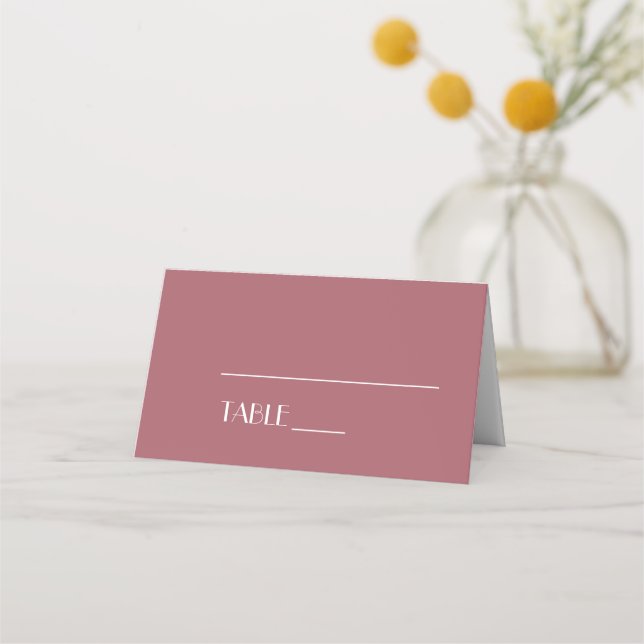 Jardín Rosa | Tienda de tarjetas de Rosa oscuro Bo (Anverso)