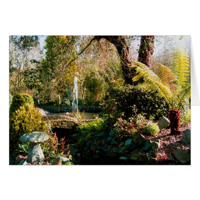 Jardín tranquilo de Guernsey 1 (Anverso (Horizontal))