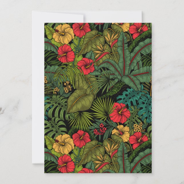 Jardín tropical (Anverso)