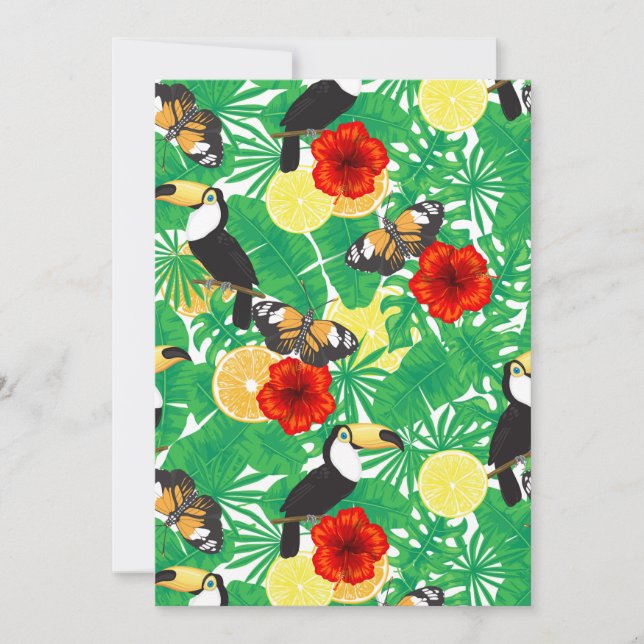 Jardín tropical (Anverso)