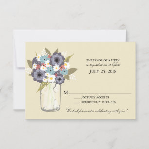 Jardín Vintage Mason Jar  RSVP