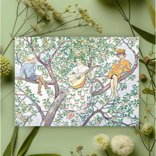 Jardín Vintage Niños Pequeña Lasse Elsa Beskow
