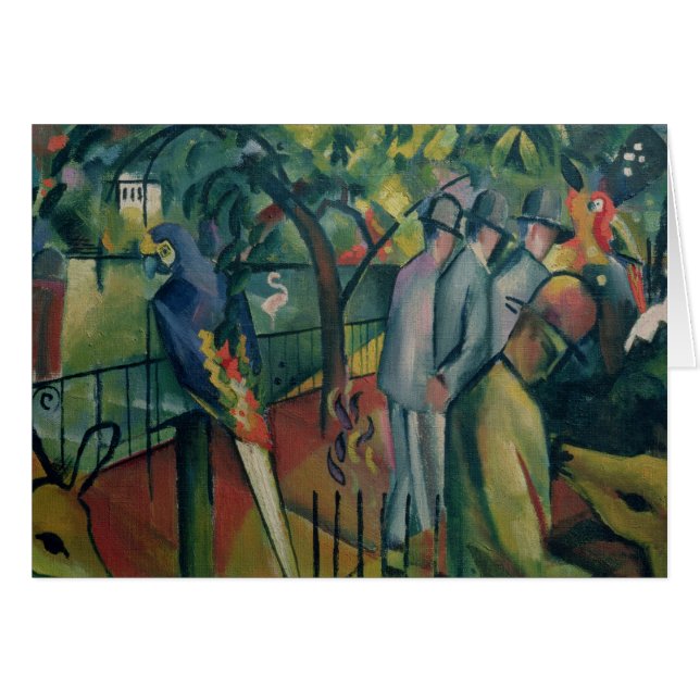 Jardín zoológico I, 1912 (Anverso (Horizontal))