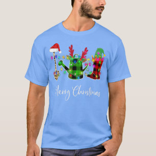 Jardinería camiseta navideña