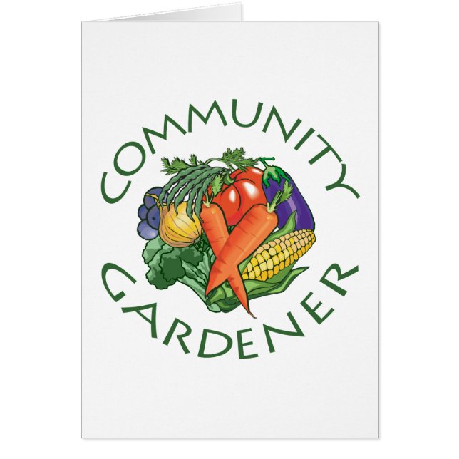 Jardinería comunitaria (Frente)